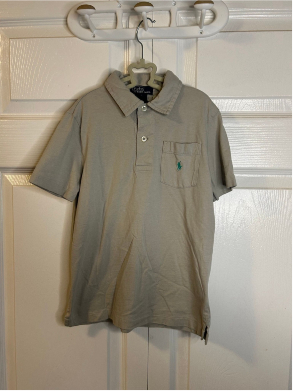 Polo Ralph Lauren Boys Soft Cotton Polo Teal Pony 5
